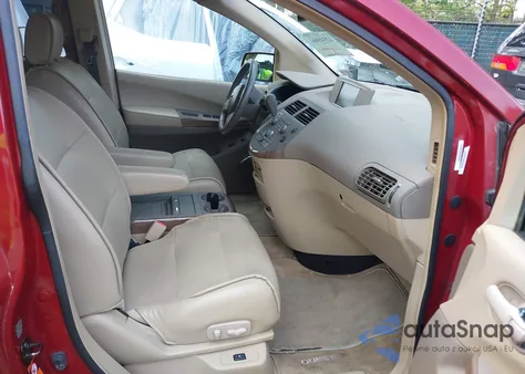 2007 Nissan Quest 3.5 Se from USA, damaged, VIN 5N1BV28U67N136896